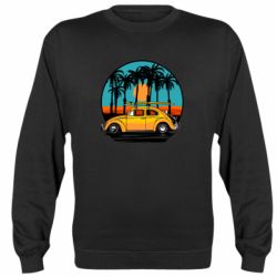 Cвитшот Car and sunset - PrintSalon