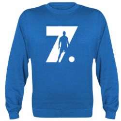 Cвитшот Cristiano Ronaldo Silhouette Art - PrintSalon