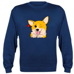 Cвитшот Cute Corgi Puppy - PrintSalon