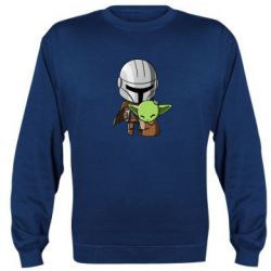 Cвитшот Din Djarin And The Child - PrintSalon