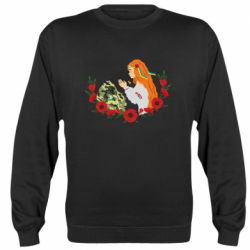 Реглан (світшот) Дівчина цілує солдата