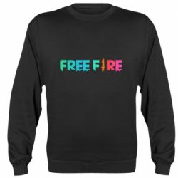 Cвитшот Free fire gradient logo - PrintSalon