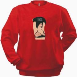 Cвитшот Gentleman Is Simply A Patient Wolf - PrintSalon