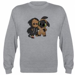 Cвитшот Groot And Toothless - PrintSalon