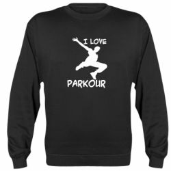 Cвитшот I love parkour - PrintSalon