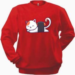 Cвитшот Котик-суши - PrintSalon