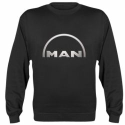 Cвитшот Man metallic logo - PrintSalon