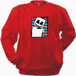 Cвитшот Marshmello Colorful Portrait - PrintSalon