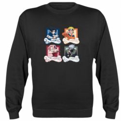 Cвитшот Naruto team 7 in action - PrintSalon