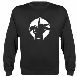 Cвитшот Pikachu silhouette - PrintSalon
