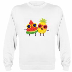 Cвитшот Pineapple with watermelon - PrintSalon