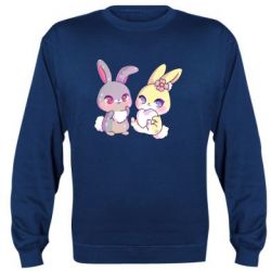 Cвитшот Rabbits In Love - PrintSalon