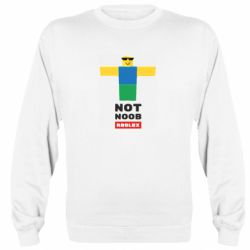 Cвитшот Roblox Not Noob - PrintSalon