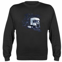 Cвитшот Scania watercolor art - PrintSalon