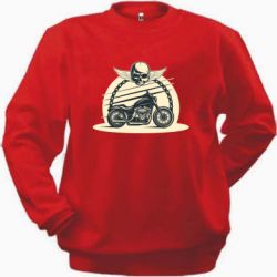 Cвитшот Skull and Bike - PrintSalon
