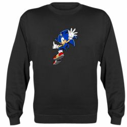 Cвитшот Sonic and the jump - PrintSalon