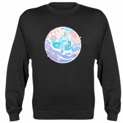 Cвитшот Ultra cute shark - PrintSalon