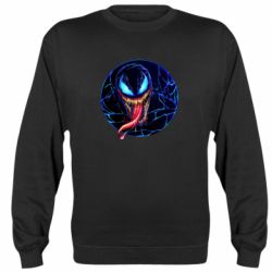 Світшот Venom black and blue style - PrintSalon