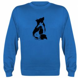 Cвитшот Wolf And Fox - PrintSalon