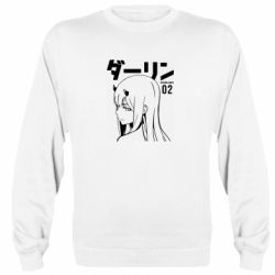 Cвитшот Zero Two Girl - PrintSalon