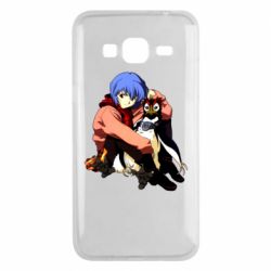 Чехол для Samsung J3 2016 Rei Ayanami and Pen Pen - PrintSalon