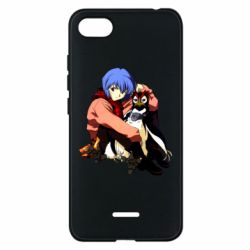 Чехол для Xiaomi Redmi 6A Rei Ayanami and Pen Pen - PrintSalon