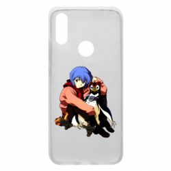 Чехол для Xiaomi Redmi 7 Rei Ayanami and Pen Pen - PrintSalon