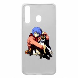 Чехол для Samsung A60 Rei Ayanami and Pen Pen - PrintSalon