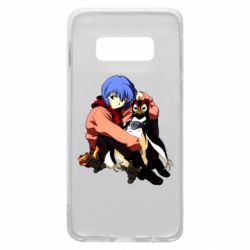 Чехол для Samsung S10e Rei Ayanami and Pen Pen - PrintSalon