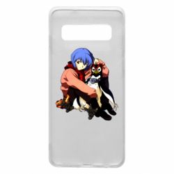 Чехол для Samsung S10 Rei Ayanami and Pen Pen - PrintSalon