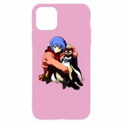 Чехол для iPhone 11 Rei Ayanami and Pen Pen - PrintSalon