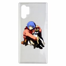 Чехол для Samsung Note 10 Plus Rei Ayanami and Pen Pen - PrintSalon