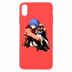Чехол для iPhone X/Xs Rei Ayanami and Pen Pen - PrintSalon