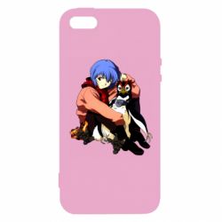 Чехол для iPhone5/5S/SE Rei Ayanami and Pen Pen - PrintSalon