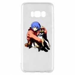 Чехол для Samsung S8 Rei Ayanami and Pen Pen - PrintSalon