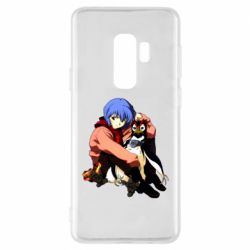 Чехол для Samsung S9+ Rei Ayanami and Pen Pen - PrintSalon