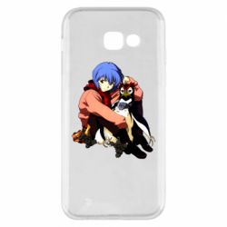 Чехол для Samsung A5 2017 Rei Ayanami and Pen Pen - PrintSalon