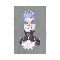 Полотенце с принтом Rem - PrintSalon