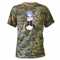 Камуфляжная футболка Rem - PrintSalon