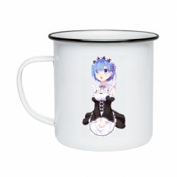 Кружка эмалированная Rem - PrintSalon