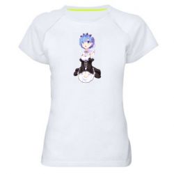 Женская футболка для спорта Rem - PrintSalon