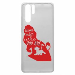 Чехол для Huawei P30 Pro Remember who you are - PrintSalon