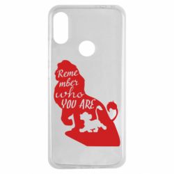 Чехол для Xiaomi Redmi Note 7 Remember who you are - PrintSalon