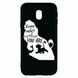 Чехол для Samsung J3 2017 Remember who you are - PrintSalon
