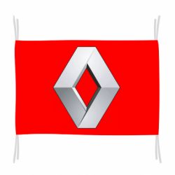 Флаг Renault Logo - PrintSalon