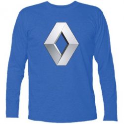 Футболка с длинным рукавом Renault Logo - PrintSalon