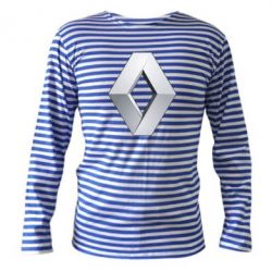 Тельняшка с длинным рукавом Renault Logo - PrintSalon