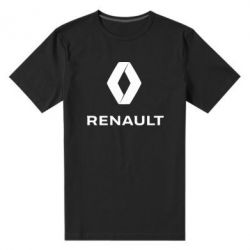 Мужская футболка премиум Renault logotip - PrintSalon