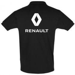 Мужское поло Renault logotip - PrintSalon