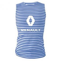 Майка-тельняшка Renault logotip - PrintSalon